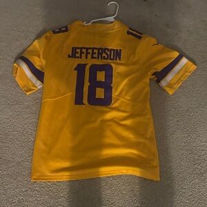 Vikings Men’s Medium NFL 100 Justin jefferson Jersey